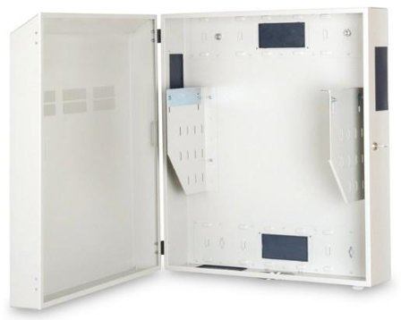 Digitus Veggskap,4U vertikal montering Ståldør, 800mm