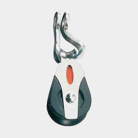 Ronstan Enkelblock med sidobygel p.20 kullagerblock i rostfritt stål och acetal för optimal prestanda vid segling