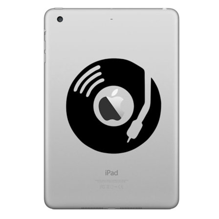 HAT PRINCE Stylish Chic PVC Decal Sticker for iPad - Disc