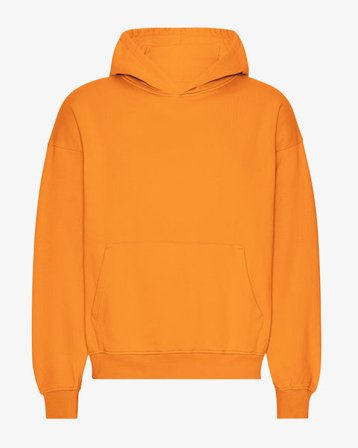Organic Oversized Hood - Sunny Orange - Male - S