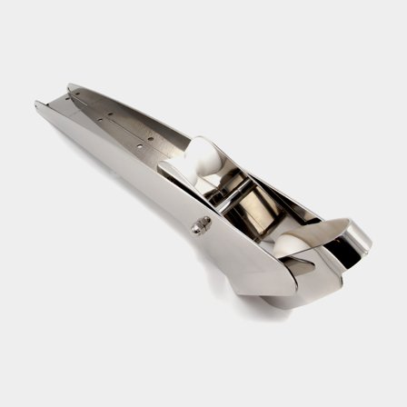 Ankerrol Lewmar, kantelbare, 577 x 80 mm, voor 10 - 20 kg