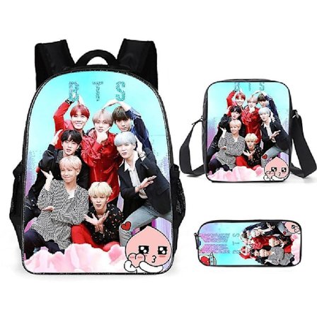 Bts Boy's And Girl's Backpacks Student School Bags Travel Bags Computer Bags