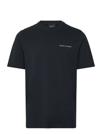 Lyle & Scott Script T-Shirt - Navy - XS