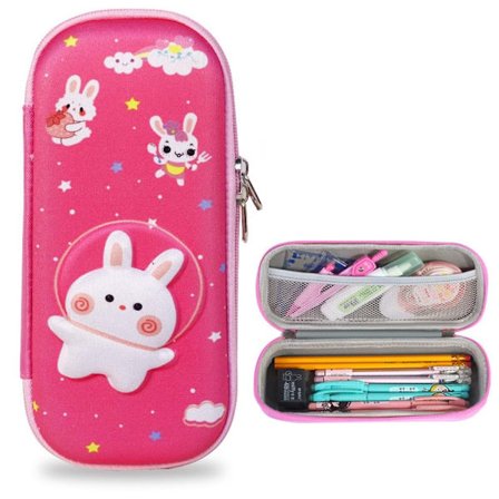 3D EVA case med stor kapacitet Söt tecknad pennväska 08 08