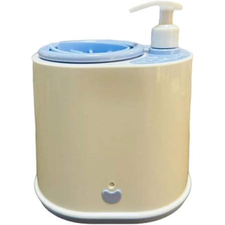 Elektrisk potevasker til kæledyr, automatisk potevasker til hunde og katte, blå