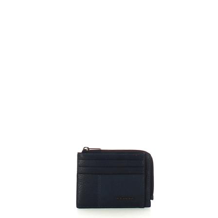 Piquadro Wallets Blå, Dame Punge og Kortholder, Størrelse: ONE Size