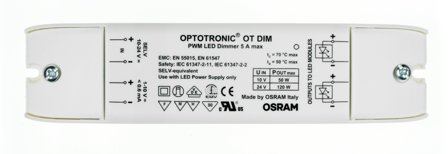 Osram LED Optotronic Styremodul 24V, 5A, Belysning
