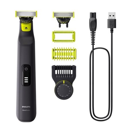 OneBlade Pro 360 Multifunksjonell Trimmer for Våt og Tørr Barbering