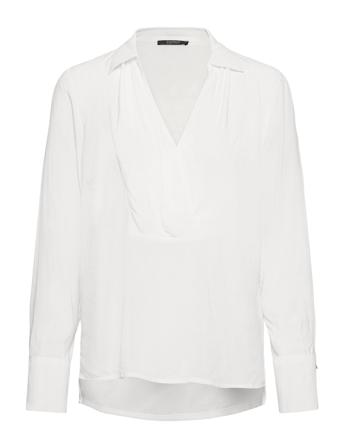 Blouses Woven Bluse Langermet Hvit Esprit Collection