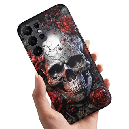Samsung Galaxy S23 Ultra - Kuoret/Suojakuori Skull Roses