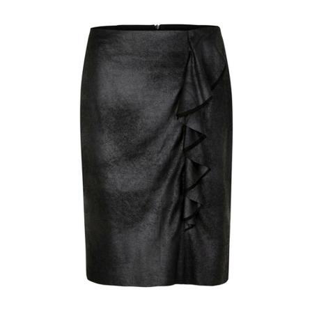 Comma, Pencil Skirts Zwart, Dames, Maat:S