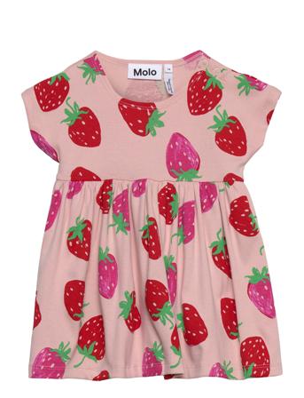 Channi Dresses & Skirts Dresses Casual Dresses Short-sleeved Casual Dresses Rosa Molo*Betinget Tilbud