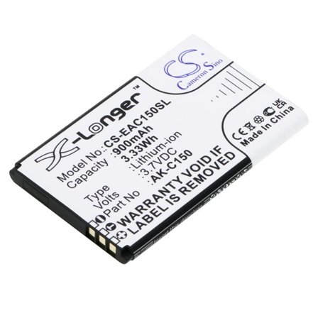 Batteri for smarttelefon, mobil for Emporia Telme C150, Telme C151, Telme T200