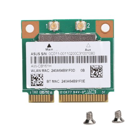Wifi Modul Mini PCIE 2.4/5.0GHz Bluetooth 4.0 AWCB161H 433Mbps 802.11a/B g/n/ac RTL8821AE