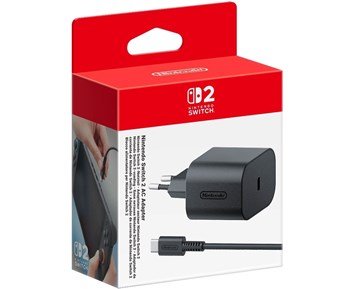 Nintendo Switch 2 AC-adapter - Fyndvara - AC-adapter för Nintendo Switch 2