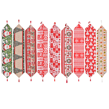 Joulupöydän juoksu, 1 kpl Juhlava Joulupöytäliina Deko