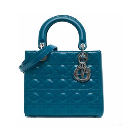 Dior Vintage, Pre-owned Handbags Blauw, Dames, Maat:ONE Size