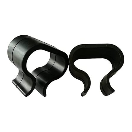 10 stk. udendørs fletmøbelclips sofa rattan stole connector fastgørelsesklemme udendørs (sort, stor størrelse) [GGL]