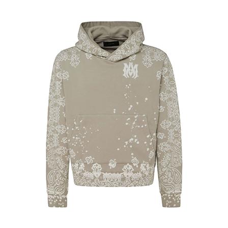 Amiri, Hoodies Beżowy, Mężczyzna, Rozmiar: L