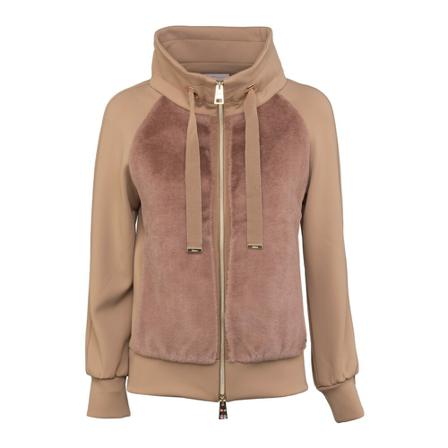 Herno Zip-throughs inbo, Dame Striktrøjer og sweatere, Størrelse: 2XS