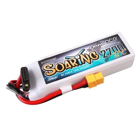 Gens ace G-Tech Soaring 2700mAh 11.1V 30C 3S1P LiPo-batteri