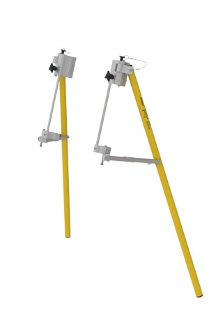 W.steps W SLX-85 Säkerhetsben 1500 mm Box85-profil, Stegar & ställningar