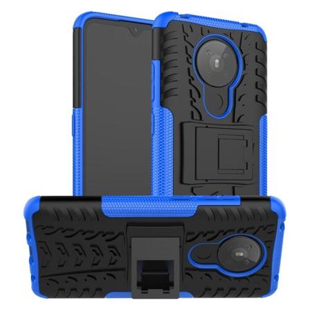 Nokia 5.3 - Ultimata Stöttåliga Skalet Med Stöd - Blå Blue Blå