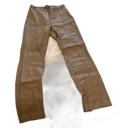 Beige caramel leather