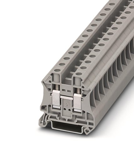 Phoenix Contact UT 10 Skrueterminal 10 mm² Grå, Elfordeling & strømforsyning