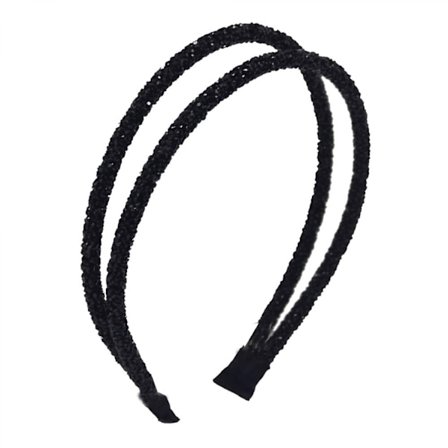 1 kpl Hiustarvikkeita naisille - Strassinen timantti, kaksinkertainen kristalli, sivuhiusnauha, vintage-hiusnauha, hiusrenkaat, hiuslisävarusteet - 