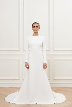 Malina Bridal - Aurora wedding dress - M - Ivory