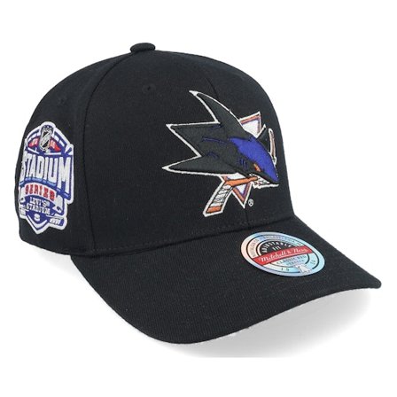 Mitchell & Ness - NHL Preto adjustable Boné - Hatstore Exclusive x San Jose Sharks Stadium Series Black Adjustable @ Hatstore