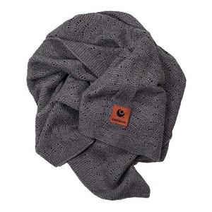 Easygrow Dark Grey Grandma Wave Blanket One Size - Textile - One size - Grey