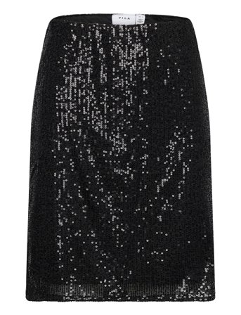 Visparkling Hw Short Skirt/Ka Black Vila