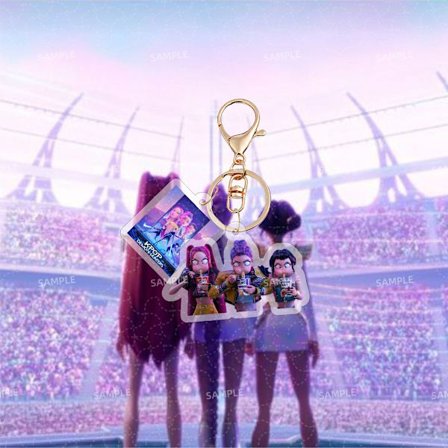 KPOP Akryl Nøkkelring Veske Anheng Tilbehør Smykker