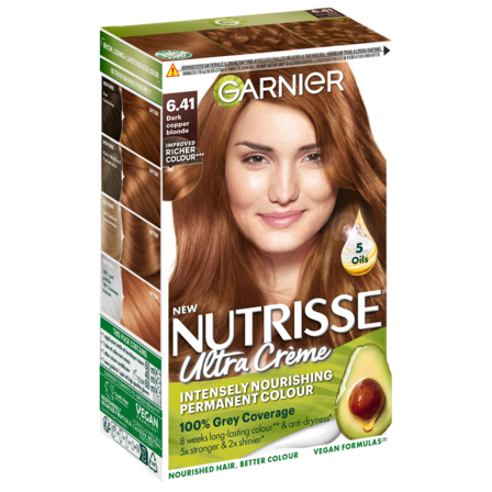 Garnier Nutrisse Permanent Nourishing Hair Color Nivå 3 Hårfärg Dam ONESIZE