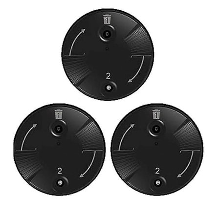 AMG Korkealaatuiset Jarrusatula Tarrat Kaareva Logo 2x 135mm X 19mm Zekai