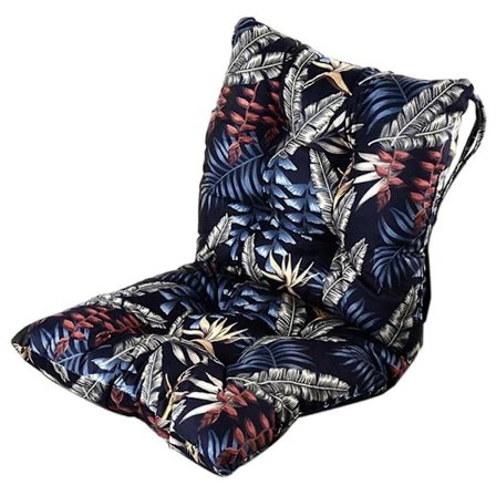 Rygstøtte Siddepude Rygstøtte til Havestol Udendørs Mørkeblå