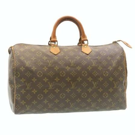 Louis Vuitton Vintage, Pre-owned Speedy 40 Bruin, Dames, Maat:ONE Size