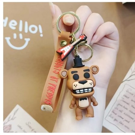 Five Nights at Freddy's nøkkelringer FNAF vesker sjarm anheng dukker figurer nøkkelringer