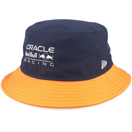 New Era - Red Bull Racing F1 23 Repreve Navy/Orange Bucket Bucket Blue Hat - Motor @ Hatstore