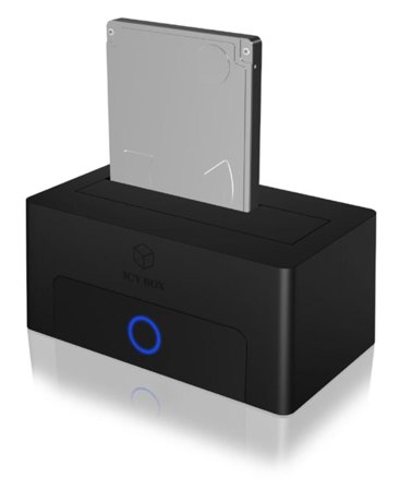 ICY BOX IB-1122-U3-B 1x SATA zu USB 3.2 Gen 1 schwarz