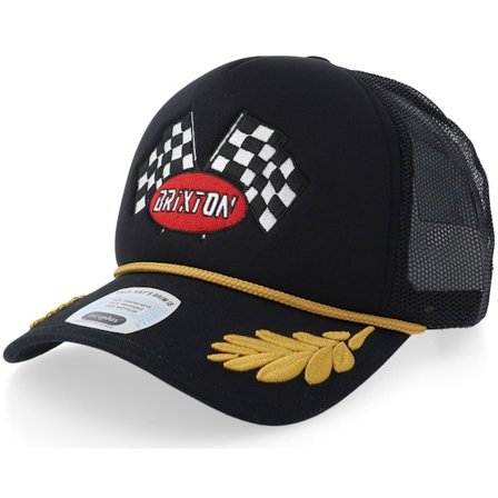 Brixton - Sort trucker Kasket - Podium Black Foam Trucker @ Hatstore