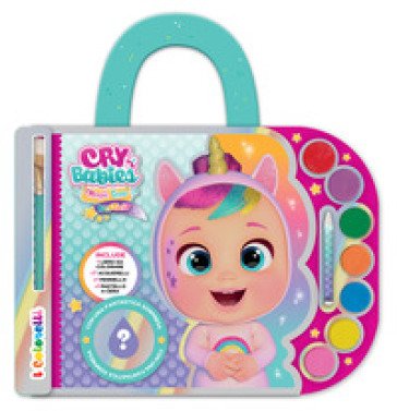 Cry Babies. Fantasy. Valigetta con acquerelli. I colorelli. Ediz. a colori. Ediz. a spirale. Con acquerelli, pennello, pastello a cera bianco e 1 