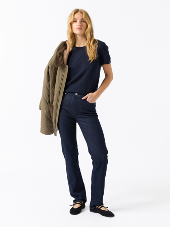 MATCH - Ine straight jeans - Jean Paul Femme - Str. XXL - Dame - Bukser & Jeans - Blå - 41% Viskose, 36% Bomull, 17% Lyocell, 4% Elastisk polyester og