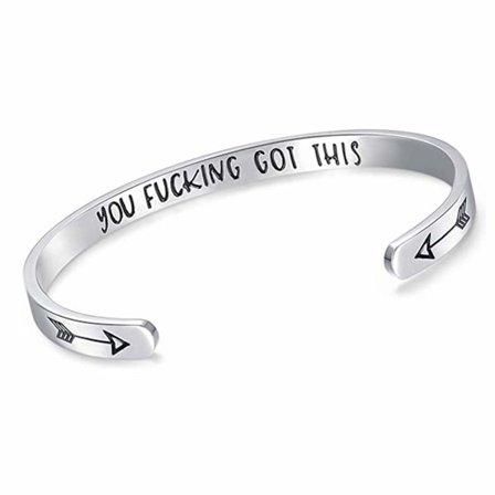 Venskabsarmbånd til kvinder - Inspirerende venskabsgaver til bedste ven, motiverende manchetarmbånd til søstre, mor, lærergaver