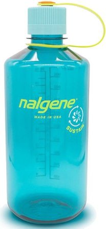 Nalgene Bottle 1 l Narrow Mouth Sustain Cerulean