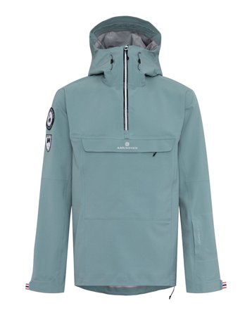 Amundsen Peak Anorak Mens Stormy Blue