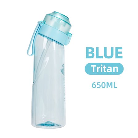 Tritan vannflaske Air Water Up Bottle Frosted 650 ml Air Startup Set Water Cup for campingsport