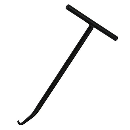 Bremsetromle Fjederkrog Motorcykel Udstødningsrør SORT